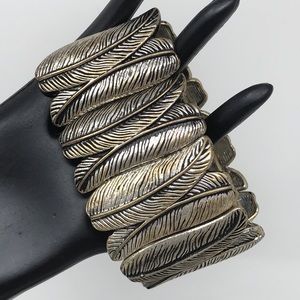 Fun and funky chunky stretch Bracelet
